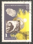Stamps Hungary -  Centenario del servicio metereologico