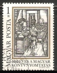 Stamps Hungary -  Tipografia