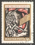 Stamps Hungary -  Trabajadores del mundo, uníos!