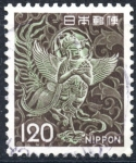 Stamps Japan -  JAPON_SCOTT 1079.01 MITICA MUJER ALADA DE CHUSONJI. $0,20