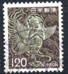 Stamps Japan -  JAPON_SCOTT 1079.05 MITICA MUJER ALADA DE CHUSONJI. $0,20