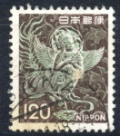 Stamps : Asia : Japan :  JAPON_SCOTT 1079.06 MITICA MUJER ALADA DE CHUSONJI. $0,20