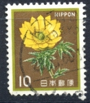 Sellos del Mundo : Asia : Japn : JAPON_SCOTT 1422.01 FLOR AMUR ADONIS. $0,20