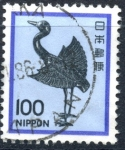 Stamps Japan -  JAPON_SCOTT 1429.09 GRULLA DE PLATA. $0,20