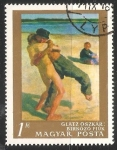 Stamps Hungary -  Lucha libre