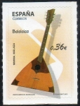 Sellos de Europa - Espa�a -  4711- Instrumentos Musicales. Balalaica.