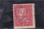 Stamps Sweden -  GUSTAVO V 