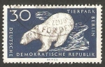 Sellos de Europa - Alemania -  281 - Parque zoológico de Berlin, oso blanco