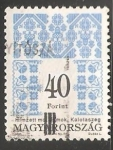 Stamps Hungary -  Arte folclorico