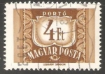 Stamps Hungary -  Numeros