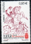 Stamps Spain -  4704- Efemérides. VIII Centenario de la batalla de las Navas de Tolosa.