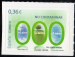 Stamps Spain -  4696- Valoreas Cívicos. No Contaminar.