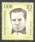 Stamps Germany -  664 - Luchador Warner Seelenbinder, Deportista antifascista