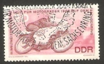 Stamps Germany -  679 - mundial de motociclismo en sachsenring y apolda, carrera de 125 m3 