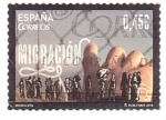 Stamps Spain -  Migración