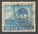 Stamps India -  Locomotiva electrica
