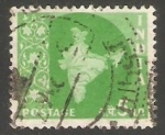 Stamps India -  Mapa de la india