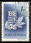 Stamps Hungary -  Escudo nacional  
