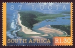 Stamps : Oceania : South_Africa :   SUDÁFRICA: Parque del Humedal de Santa Lucía