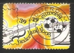 Stamps Netherlands -  Violin y football