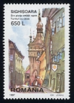 Stamps : Europe : Romania :  RUMANIA: Centro histórico de Sighişoara