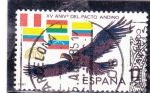 Stamps Spain -  XV ANIV. PACTO ANDINO (28)
