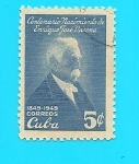 Stamps Cuba -  Centenario nacimiento de Enrique José Varona