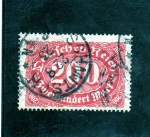 Stamps : Europe : Germany :  SELLOS SERIE BASICA NUMEROS