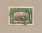 Sellos de America - Cuba -  50 aniversario de la República de Cuba