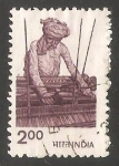 Stamps India -  Operario de telar