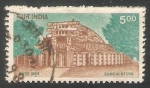 Stamps : Asia : India :  Sanchi Stupa