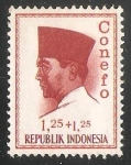 Stamps : Asia : Indonesia :  President Sukarno
