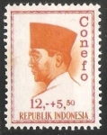 Sellos de Asia - Indonesia -  President Sukarno