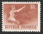 Stamps : Asia : Indonesia :  telefonista