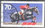 Stamps Germany -  Para el deporte,concurso hípico.