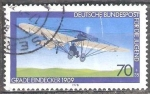 Stamps Germany -  Para los jovenes(Monoplano de Hans Grade).