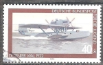 Stamps Germany -  Para los jovenes(	hidroavión Dornier Wal 1922).
