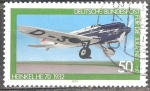 Stamps Germany -  Para los jovenes(Heinkel He 70 1932).