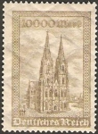 Stamps Germany -  Reich - 250 - Catedral de Colonia