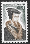 Sellos de Europa - Francia -  1420 - IV Centº de la muerte de Jean Calvin