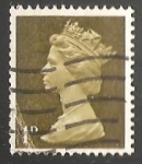 Stamps United Kingdom -  Reina Elizabeth II