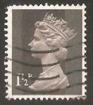 Stamps United Kingdom -  Reina Elizabeth II