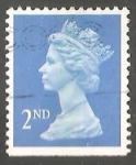 Stamps United Kingdom -  Reina Elizabeth II