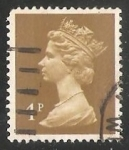 Stamps United Kingdom -  Reina Elizabeth II