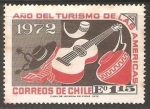 Stamps Chile -  Año del Turismo de las americas