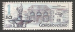 Sellos de Europa - Checoslovaquia -  Prague fountains 