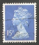 Stamps United Kingdom -  Reina Elizabeth II