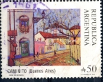 Stamps Argentina -  ARGENTINA_SCOTT 1618B.03 VIEJO ALMACEN (J. CANNELLA). $0.50