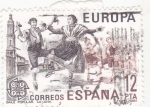 Stamps Spain -  EUROPA CEPT- LA JOTA(28)