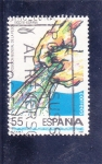 Stamps Spain -  EXPOSICIÓN MUNDIAL DE LA PECA (28)